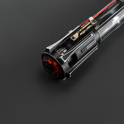 DamienSaber Kylo Ren Lightsaber Metal Hilt Force Heavy Dueling Saber Motion Control with 34 Sound Fonts Sensitive Smooth Swing