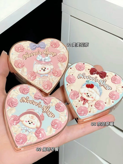 Flower Knows Powder Blusher Soft Matte Fog Cheek Blush Never Family Series   Relief Color Girl Natural Durable Naiwa Shop