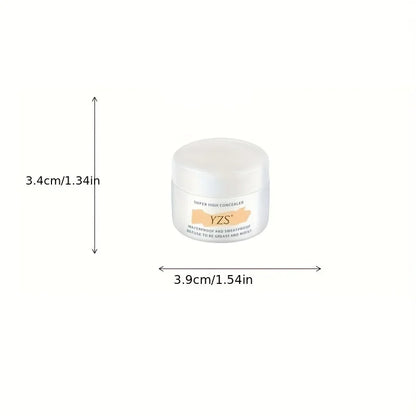 Waterproof and Long-lasting High Concealer that Perfectly Covers Scars,Dark Spots and Tattoos for a Flawless Skin Look Makeup