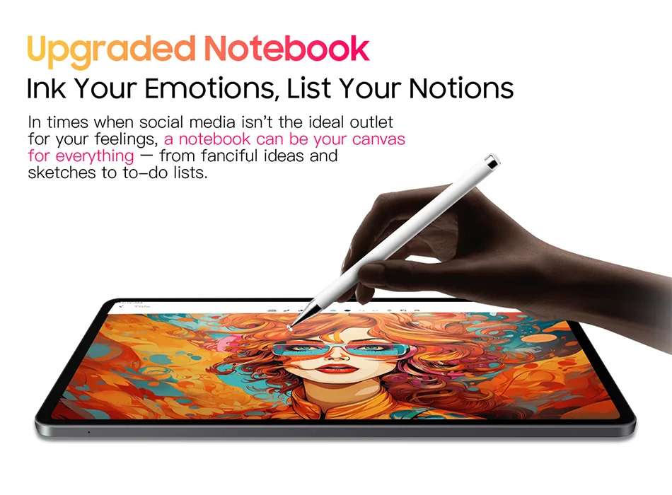 Blackview MEGA 1 Tablet - 11.5" 2.4K 120Hz Display 8GB 256GB 50MP+13MP Camera 8800mAh 33W Fast Charging