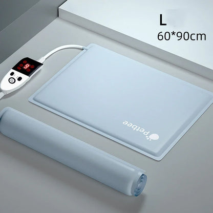 2025 New Electric Heating Pad Blanket Pet Mat Bed Cat Dog Winter Warmer Pad Puppy Heater Waterproof Winter