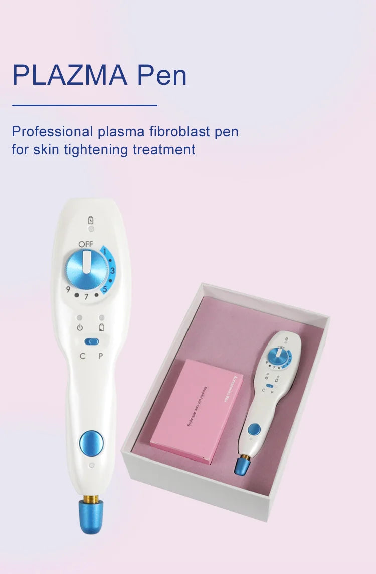 Plasma Pen Cold Skin Tag Wart Remover Dark Spot Fibroblast Therapy Eye Lift Skin Tightening Beauty Device