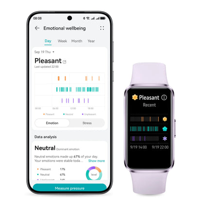 2025 Original Smart Watch Huawei Band 10 Smart Band 1.47'' AMOLED Screen Smartwatch Heart Rate Smartband 2 Weeks Battery Life