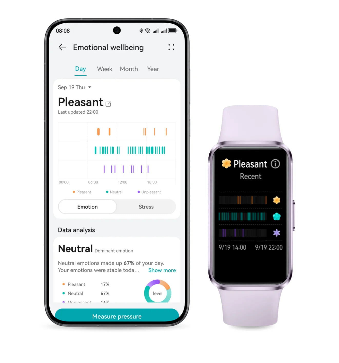 Band 10 Smartwatch – Sleep Tracking, Health Monitor, 14-Day Battery, iOS & Android