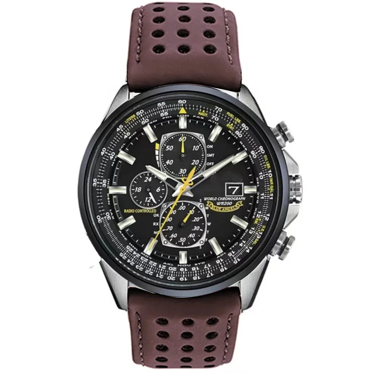 CITIZEN Men Watches Luxury Trend Quartz Calendar Waterproof Multi Function Fancy Round Watch Stainless Automatic Watch
