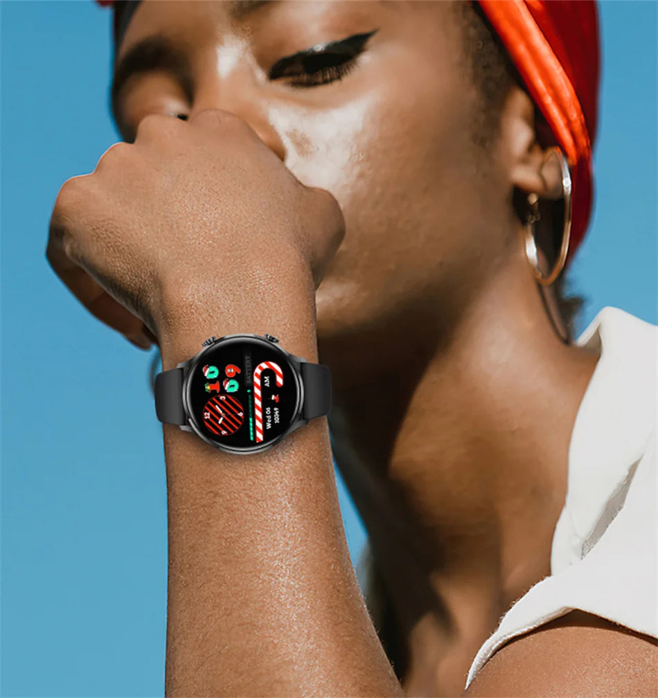 2026 AMOLED HD Smartwatch – GPS, Bluetooth Call, IP68 for Android & iOS