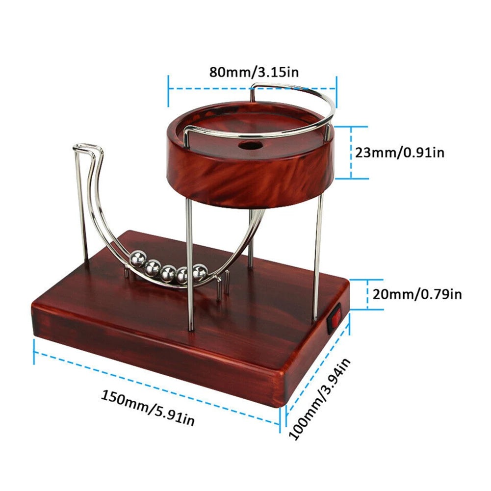 Art Perpetual Motion Machine Plastic Art Motion Inertial Automatic Creative Infinite Jumping Table Toy Home Table Decoration