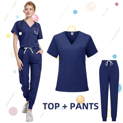 Nurse's Dress Separate Set Women's Oral Dental Surgery Cosmetic Plastic Surgery Hospital Doctor's Uniform Nurse Uniform