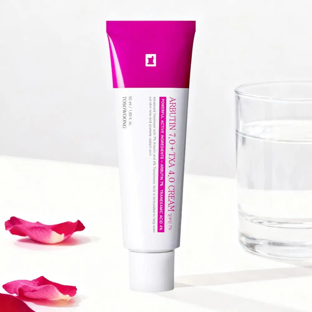 Korean Original Brand Face Cream Tosowoong Arbutin 7% + Tranexamic Acid 4% Fade Pigmentation Even Skin Tone New 50ml Facial Care