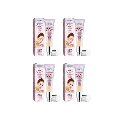 Natural Foundation Cc Cream Waterproof Brighten Moisturizing Foundation Concealer Oil-Control Sunscreen Spf 50 Makeup Cosmetics