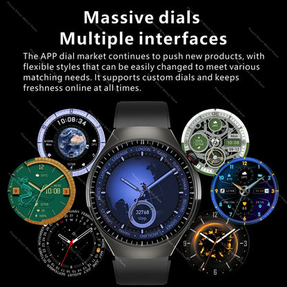 Original For Huawei Watch 5 Smartwatch 2025 Sensor Window AMOLED 4G ROM NFC Compass Clock Bluetooth Call Smart Watch Men Women