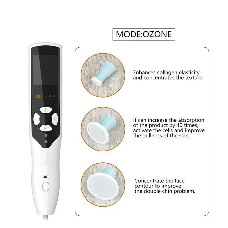 Portable 2 In 1 Plasma Ozone For Acne Beauty Plasma Laser Pen For Eye Lift Wrinkle Removal spot Removal Pen mole Remover Pen