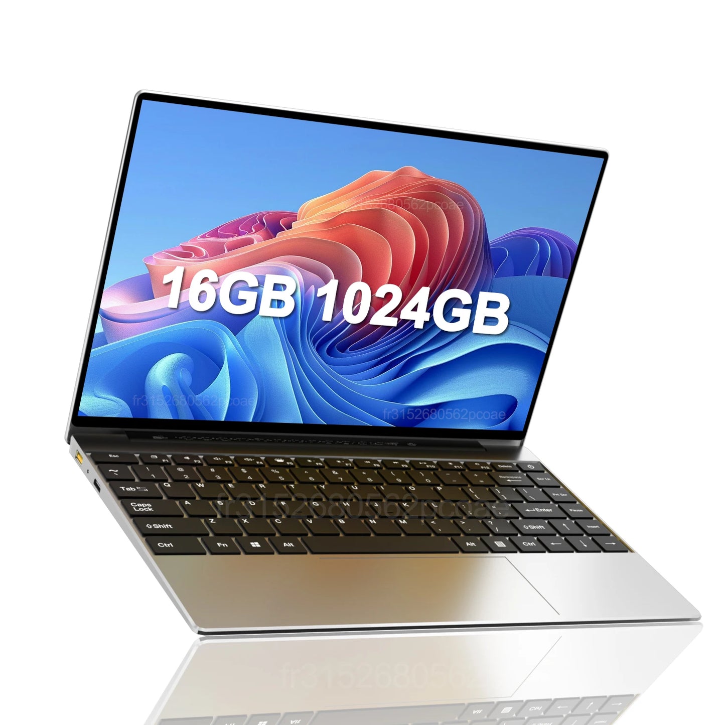 LENO 14.1" Ultra Slim Laptop – Intel N3700, 16GB RAM, 2TB SSD, Windows 11