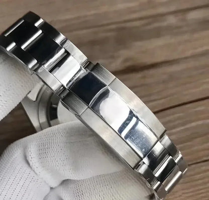 Men Watches Waterproof Dual Time Zone Luxury 904L Stainless Steel Watches Automatic Mechanical Sweep Movement Male Wristwatches