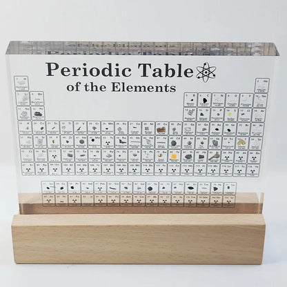 Elements Period Table Embedded Samples Graduation Gifts Exhibition Acrylic Desktop Ornaments Small Decorative Pieces