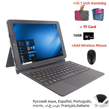 W1 32-Bit 10.1 Inch 1280x800IPS Windows 10 Tablets Intel Z8350 2GB RAM 32GB ROM 4-Cores 6000mAh HDMI Port USB 3.0