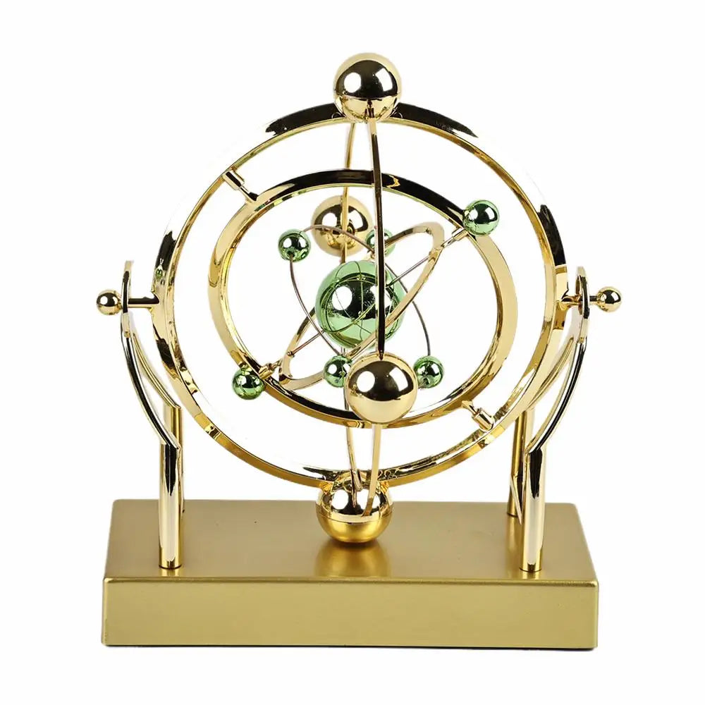 Celestial Orbit Pendulum Perpetual Motion Machine, Kinetic Art Desk Decor, Astronomy Model Creative Home Rotary Decoration Desk