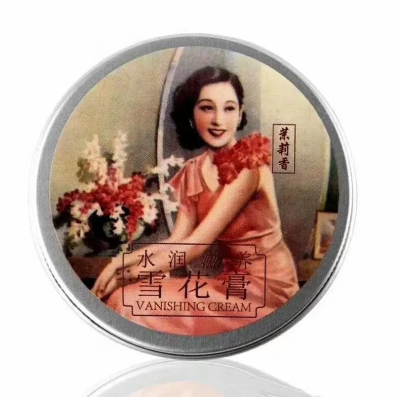 Chinese Shanghai Woman Moisturizing Primer Cream Brighten Skin Soothing Hydrating Face Day Cream Cosmetic Winter Skin Care