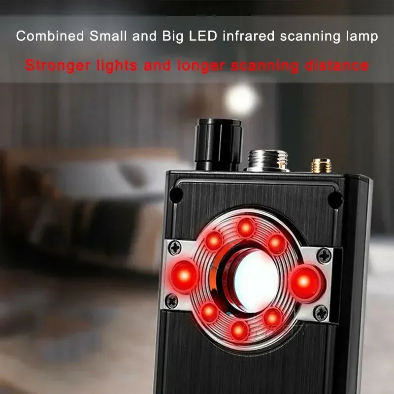 Professional Anti Spy Camera Detector K68 Bug Scanner Security Protection RF Signal Cam Hidden Gadgets Car GPS Tracker Finder