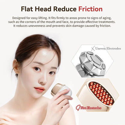 ANLAN 9-in-1 RF Beauty Device – Skin Tightening, LED & Microcurrent Face Massager
