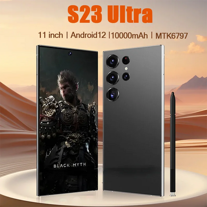 2025 NEW Pad S23 Ultra Tablets MTK6797 Android 12 16GB+1TB 5G Dual SIM 10 Core 10000mAh Bluetooth WiFi WPS Original Tablet PC