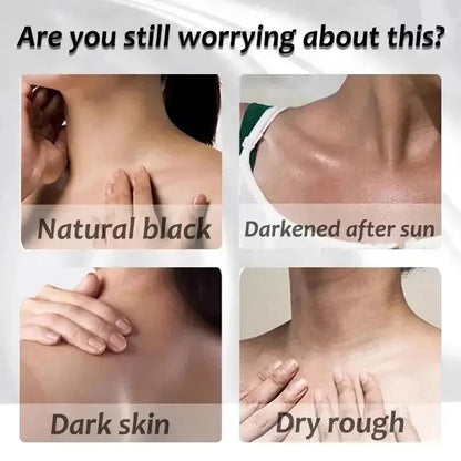 Body Whitening Cream Private Parts Underarm Knee Thigh Inner Melanin Bleaching Brighten Lotion Dark Skin Healthy White Body Care