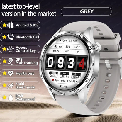 New Huawei Watch GT5 Pro Smart Watch 1.53 Inch HD AMOLED Screen NFC GPS Tracker Bluetooth Call Health Monitoring Watch Men Women