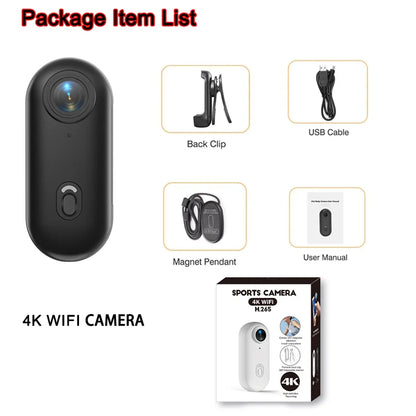 4K UHD Small Vlog Wireless Camera Home Photography Super Mini WiFi Recorder Action Cam Compatible Portable Electronic Gadgets
