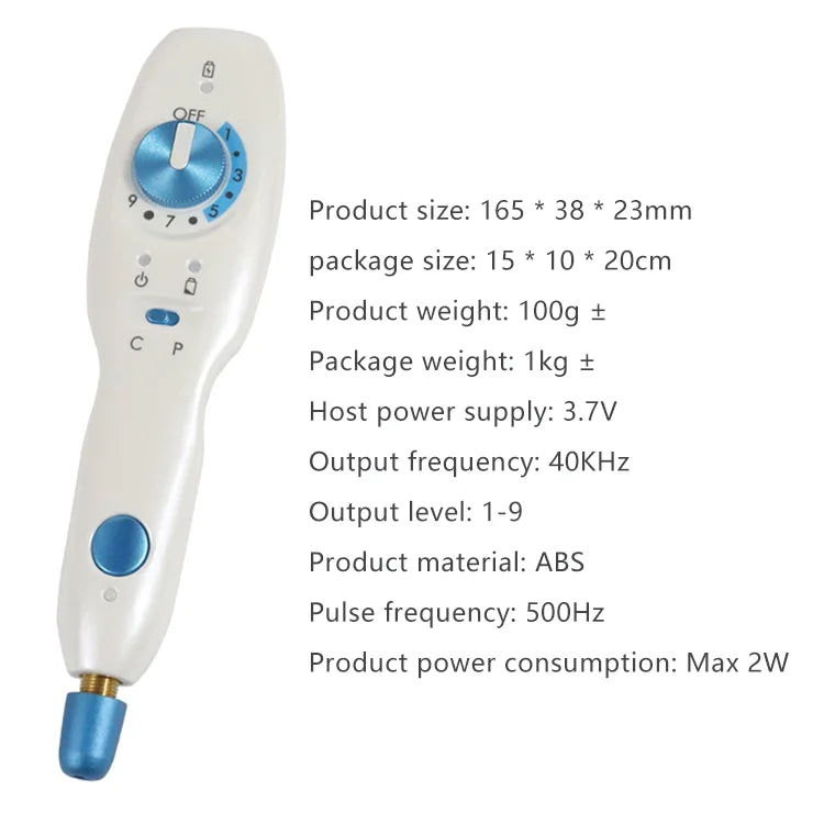 Plasma Pen Cold Skin Tag Wart Remover Dark Spot Fibroblast Therapy Eye Lift Skin Tightening Beauty Device