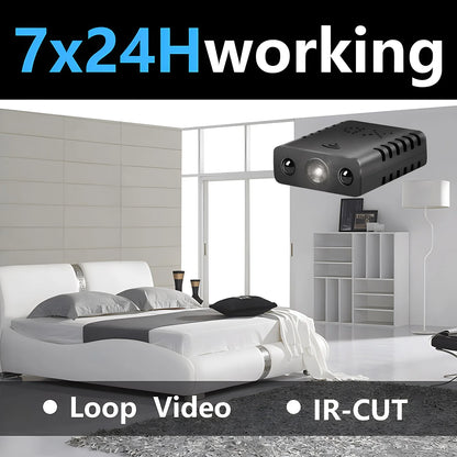 1080P XD Mini Camera WiFi Wireless Monitoring Security Protection Remote Monitor Camcorders Video Surveillance Smart Home