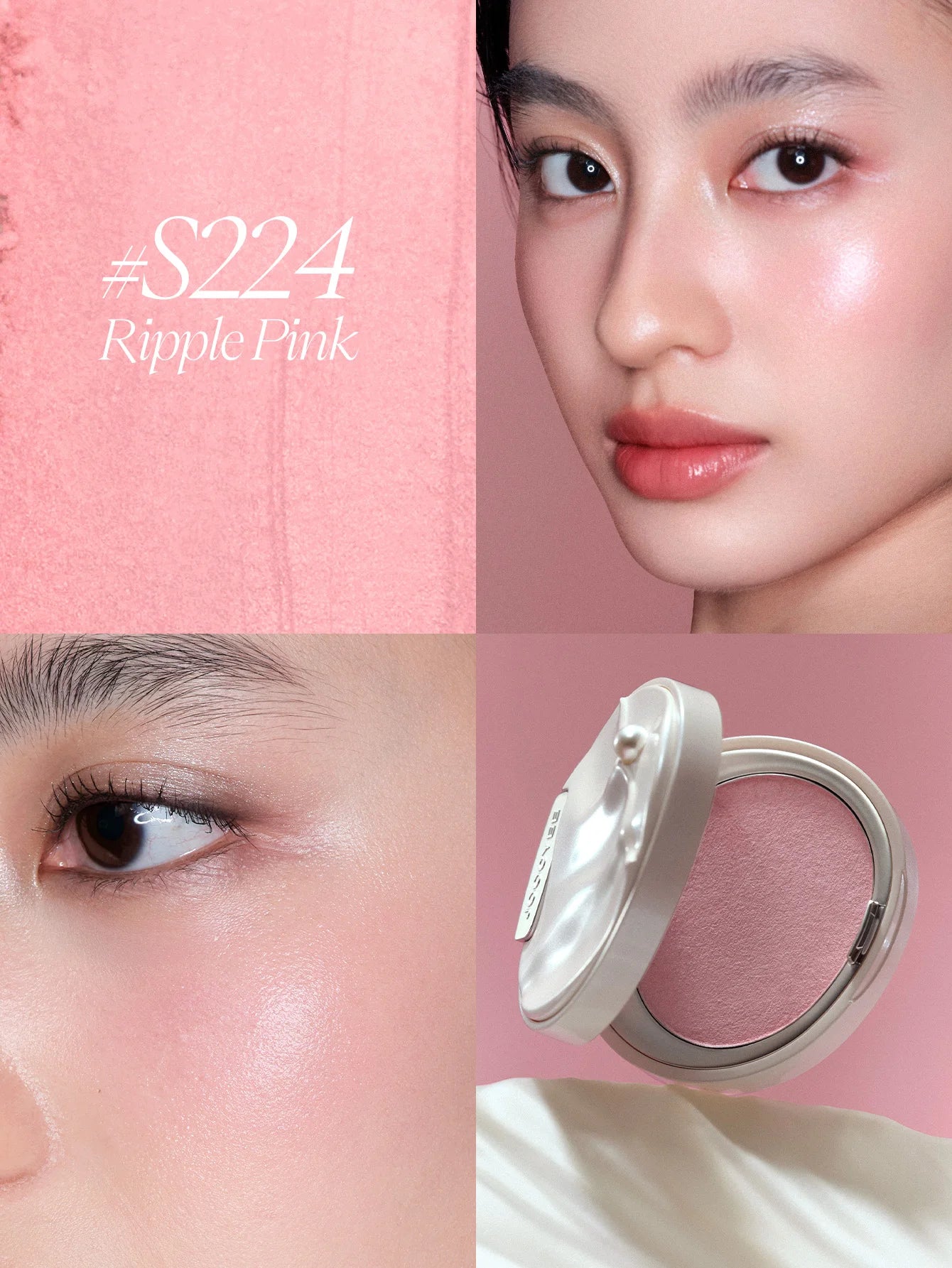 JOOCYEE New Blush and Highlighter The World is My Oyster Collection Waterproof Long Lasting