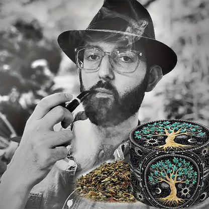4 Layers Premium Zinc Alloy Herb Grinders for Smoking, Multifunctional Crusher,Grass Grinders,Tobacco Smoking Gadgets