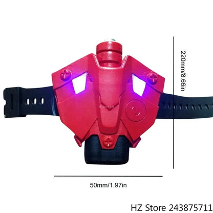 Spider Web Launcher with light String Shooters Toy Gadgets String Shooter Superhero Role-Play Cool Stuff Fun Toys Halloween Gift