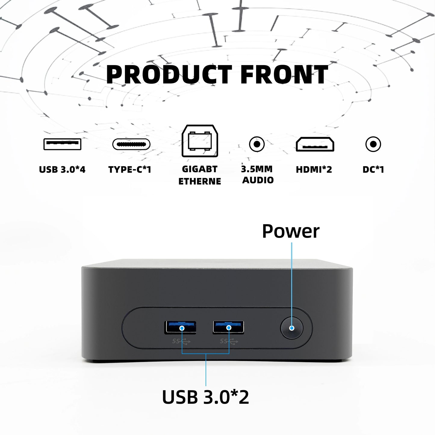ZSUS i3 Mini PC Intel Celeron Desktop Gaming Computer 8GB 16GB 128GB 256GB DDR4 USB3.0 WIFI5 BT4.2