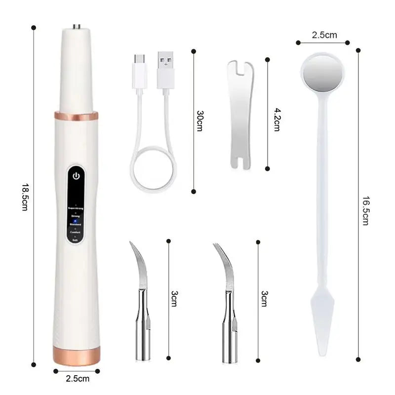 Dog Cat Grooming Smart Dental Ultrasonic Scaler Household Tooth Stone Remover Tooth CleanerTooth Oral Cleaning Tools