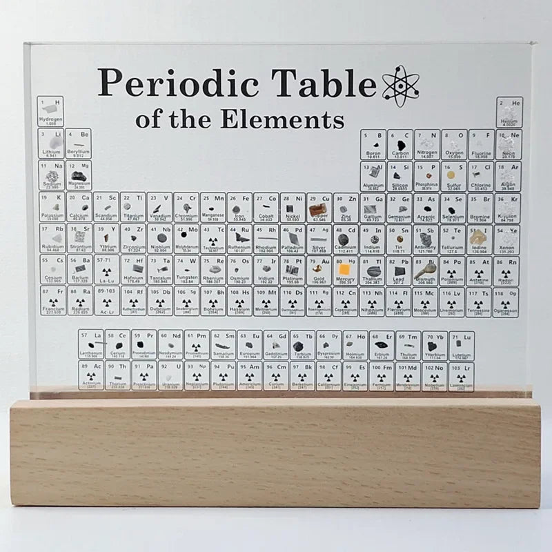 Elements Period Table Embedded Samples Graduation Gifts Exhibition Acrylic Desktop Ornaments Small Decorative Pieces