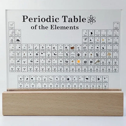 Elements Period Table Embedded Samples Graduation Gifts Exhibition Acrylic Desktop Ornaments Small Decorative Pieces