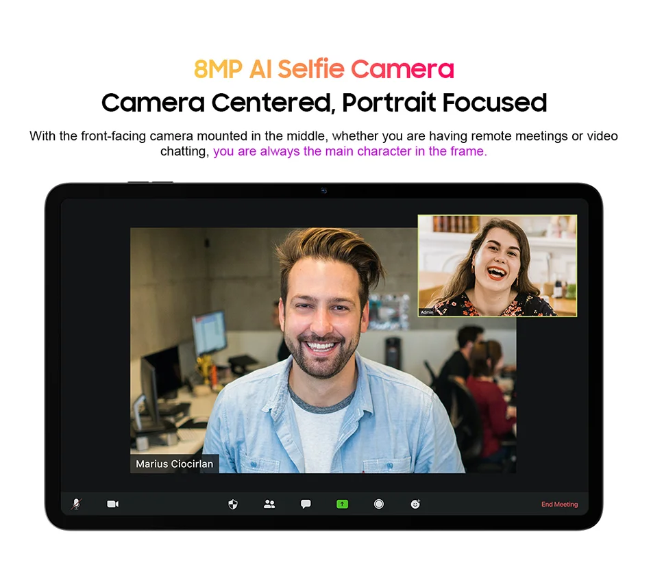 Blackview Tab 18 Tablet - 12" 2.4K FHD+ Display 8GB 256GB MTK Helio G99 8800mAh Pressure Sensitivity