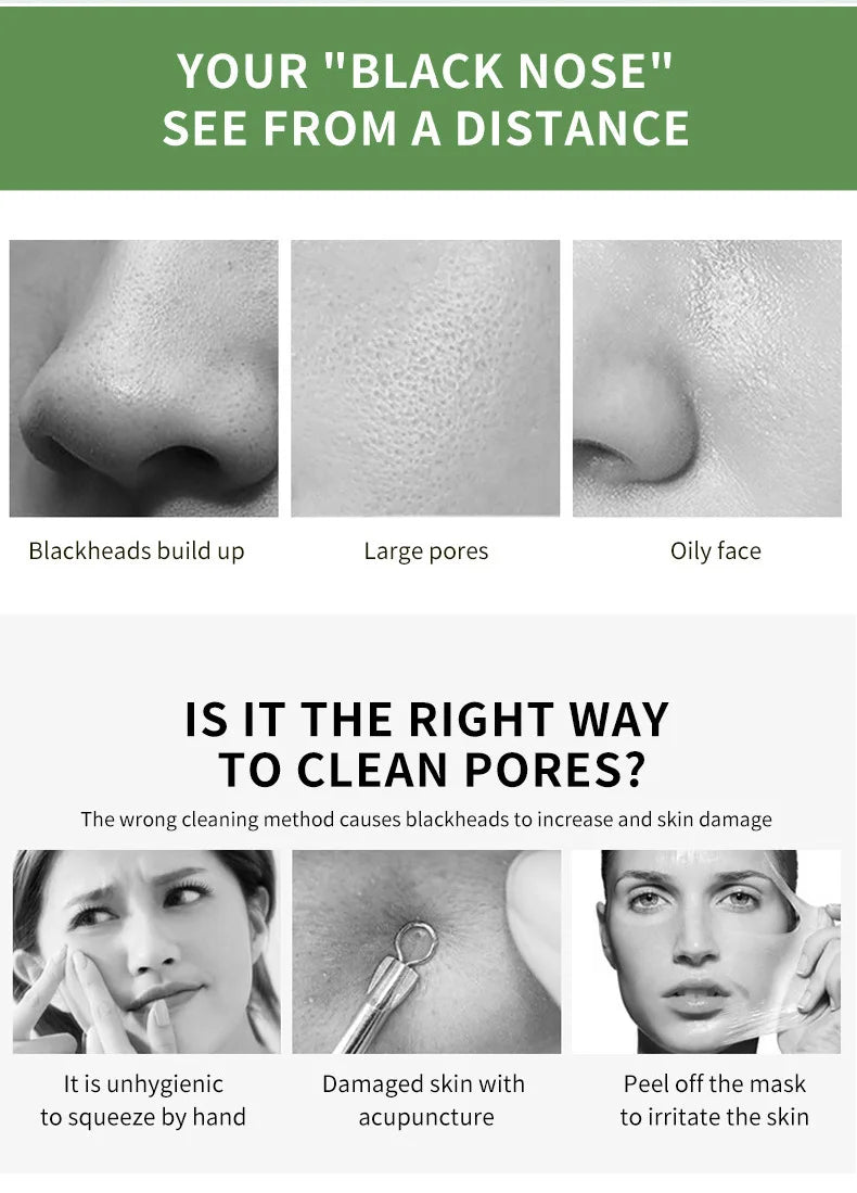 Green Tea Solid Mask Deep Cleansing Pores Shrinking Remove Blackhead Anti Acne Blemish Refreshing Mud Mask Brightening Skin Care