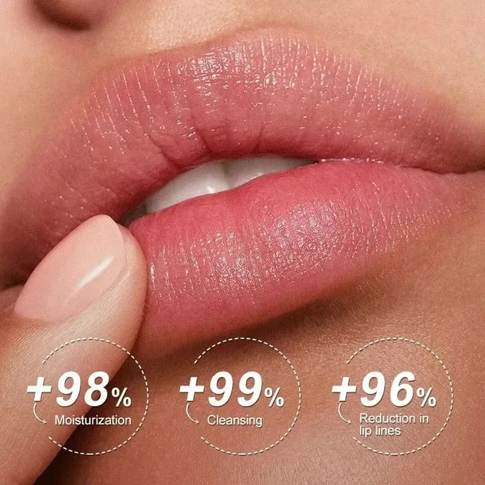 Multi-milliliter HA lip liquid cosmetics serum Prefilled glass syringe Disposable sterile tattoo tool