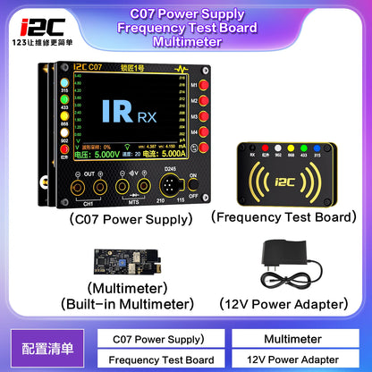 I2C C07 Locksmith No.1 Multifunction Remote Control Repair Tool for Frequencty Test Mode,Voltage Current Waveform Measurement