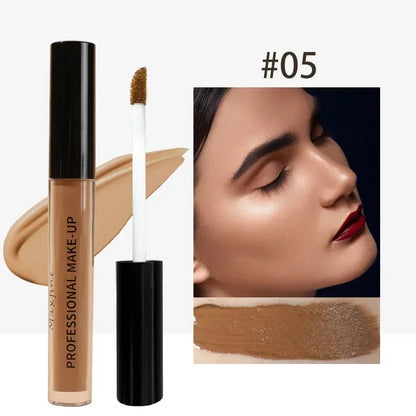 High Covering Face Concealer Cream Contour Foundation Full Cover Dark Circles Acne Waterproof Lasting Brightening Face Cosmetic