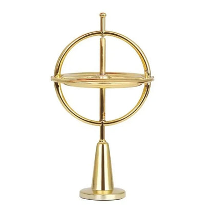 Metal Self-balancing Gyroscope Anti-gravity Decompression Educational Toy Six Generations Colorful Finger Gyroscope Gift For