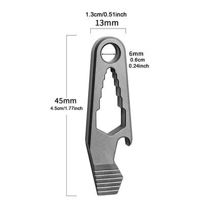 Outdoor Multitool Portable Men Gift Bottle Opener for Camping Hiking Outdoor