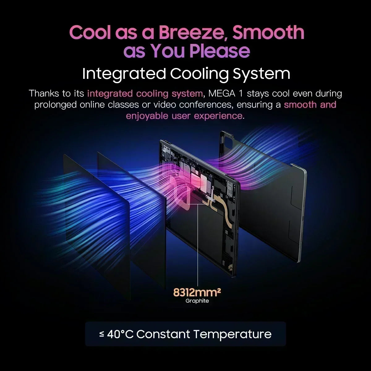 Blackview MEGA 1 Tablet - 11.5" 2.4K 120Hz Display 8GB 256GB 50MP+13MP Camera 8800mAh 33W Fast Charging