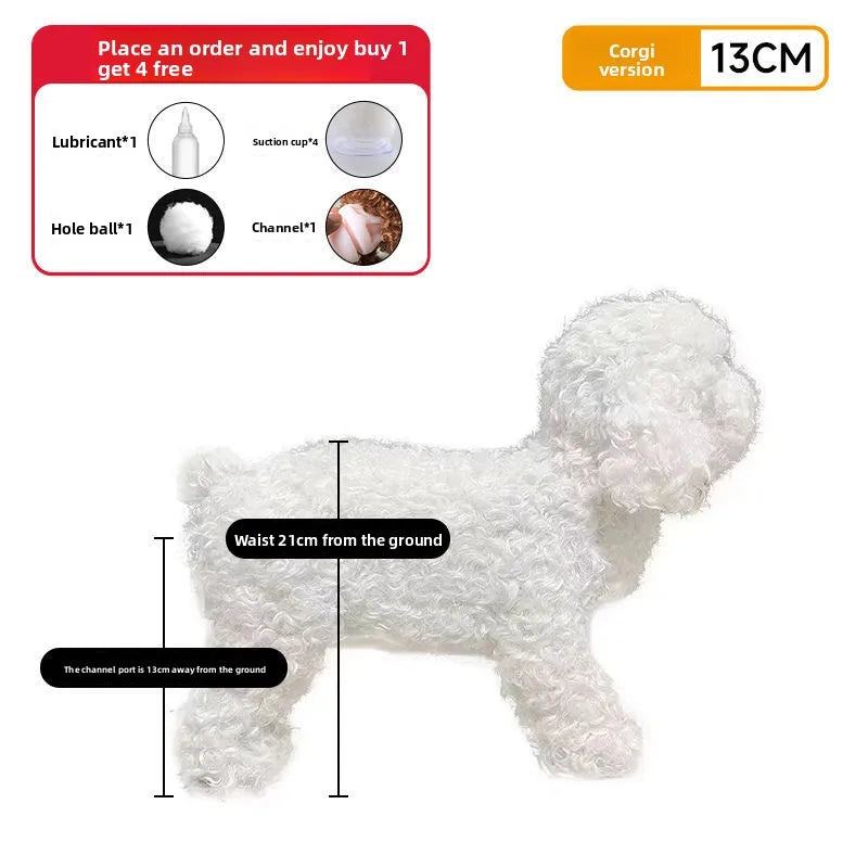 Dogs Toy Estrus Fire Relief Dogs Boredom Resistant Bite Straddle Fun Male Dog Mating Fidget Toys Pet Products Supplies