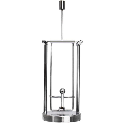 Steel Balance Physics Toy Kinetic Art Desktop Perpetual Motion Science Decor Gifts Fun Office Desk Toys And Gadgets For Adults