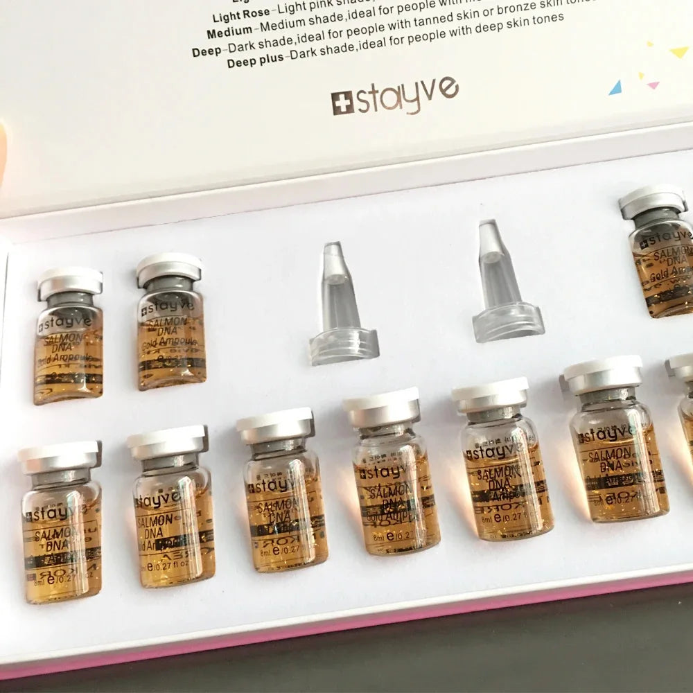 Stayve Salmon DNA Golden Ampoule Serum – Moisturising, Lifting & Firming Facial Care