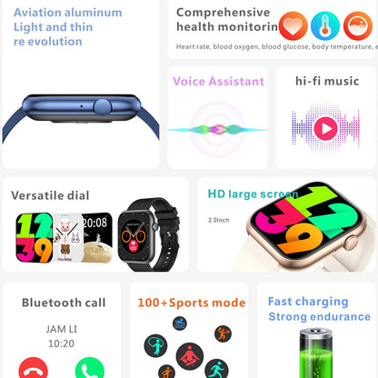 for Ulefone Armor 27T Pro Armor 24 Men Outdoor Smart Watch Bluetooth Call Health Monitoring Sport Fitness Tracking Smartwatch