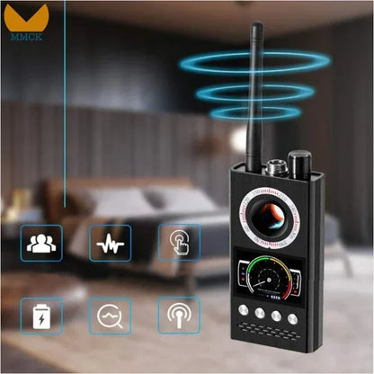 Professional Anti Spy Camera Detector K68 Bug Scanner Security Protection RF Signal Cam Hidden Gadgets Car GPS Tracker Finder